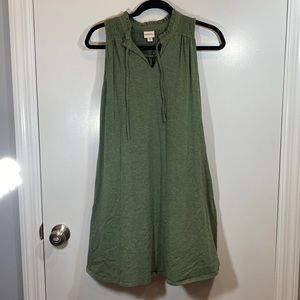 Merona a-line olive green dress Target XS